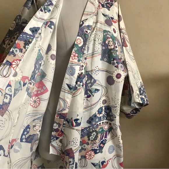 Japanese Cotton Kimono NWOT - Picture 7 of 11